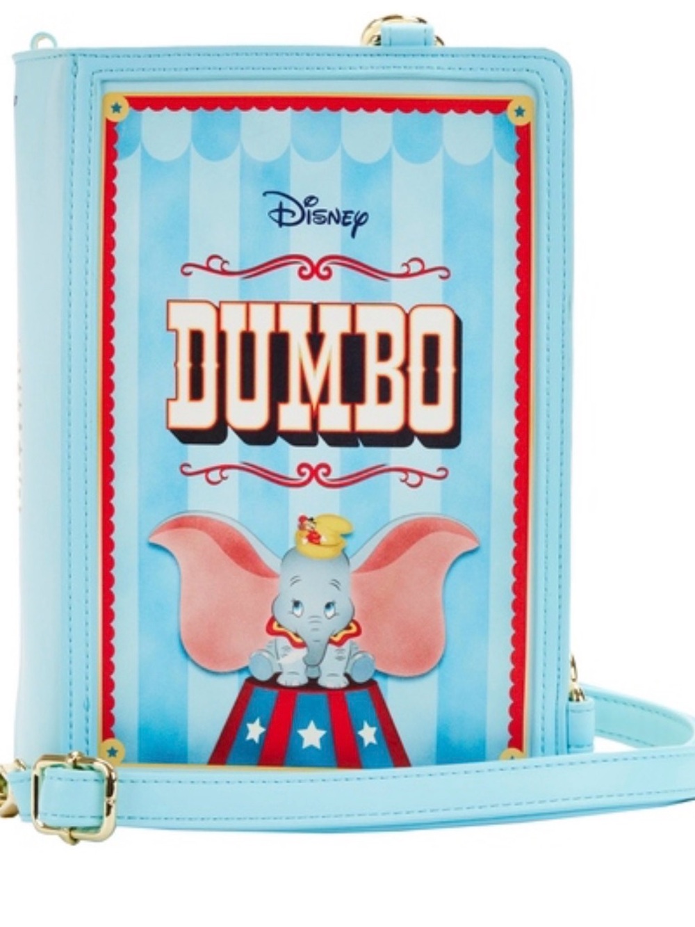 Loungefly Disney Dumbo Book Series convertible crossbody bag $85 - Picture 2 of 13